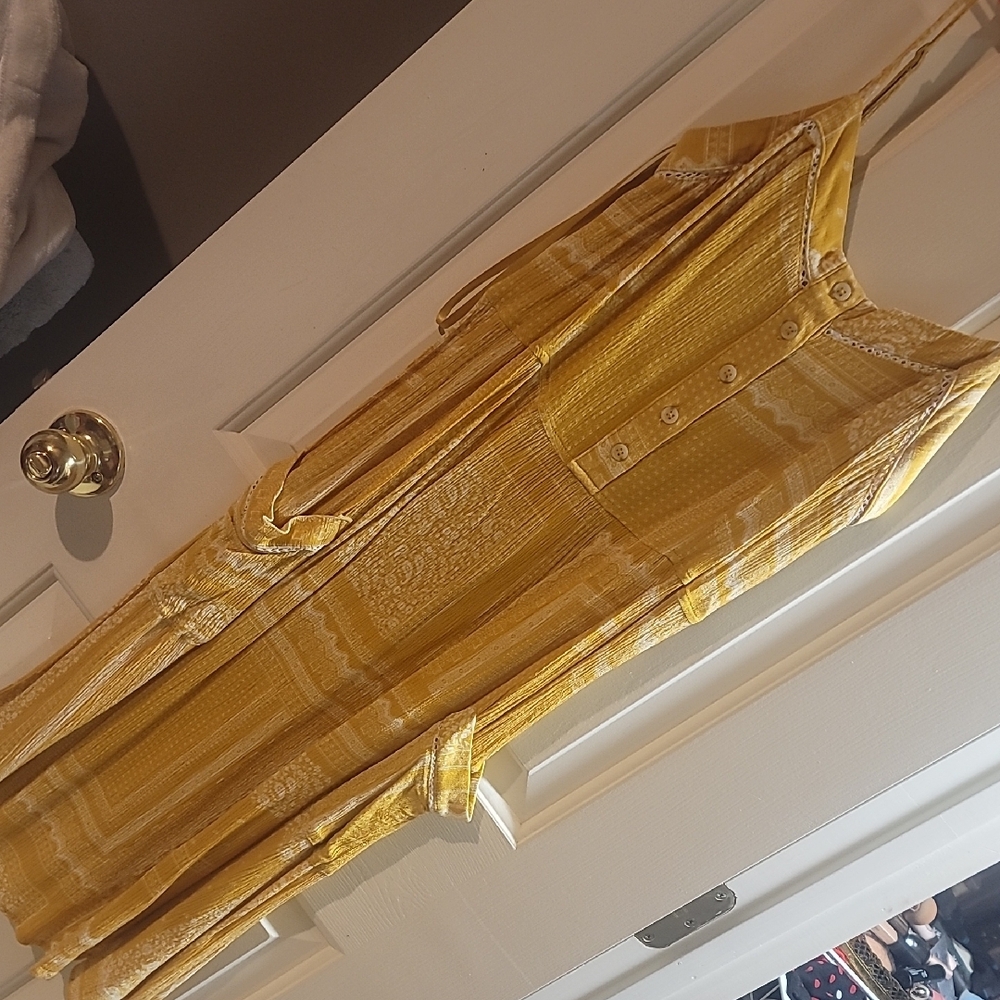 Knox Rose Mustard Yellow Dress